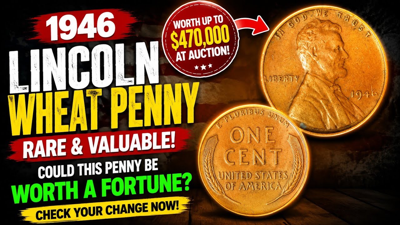 1946 Wheat Penny Worth Money? Learn The Secrets Behind This Classic Lincoln Cent Coin!