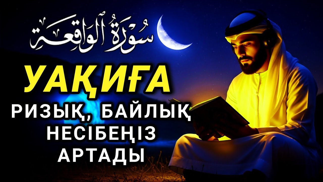 Уақиға сүресі, Таңертең кешке тыңдаңыз! 🤲💖💯