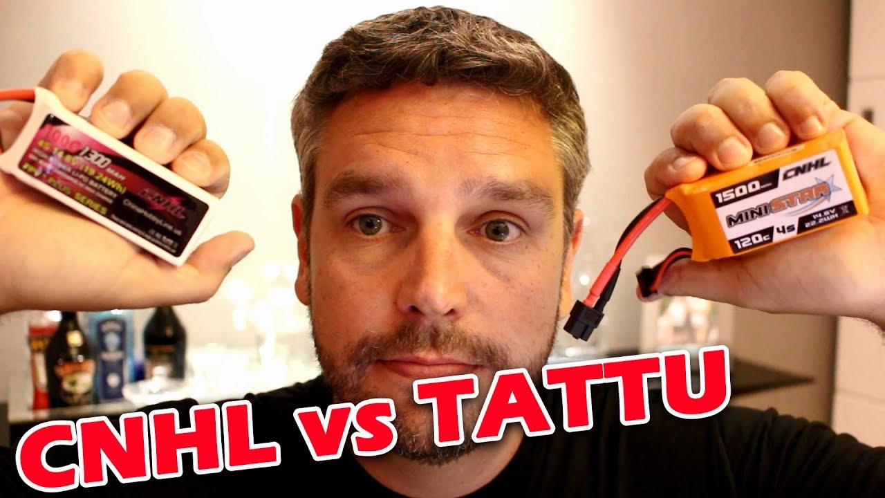 BATERIAS para DRONE RACER - CNHL vs TATTU