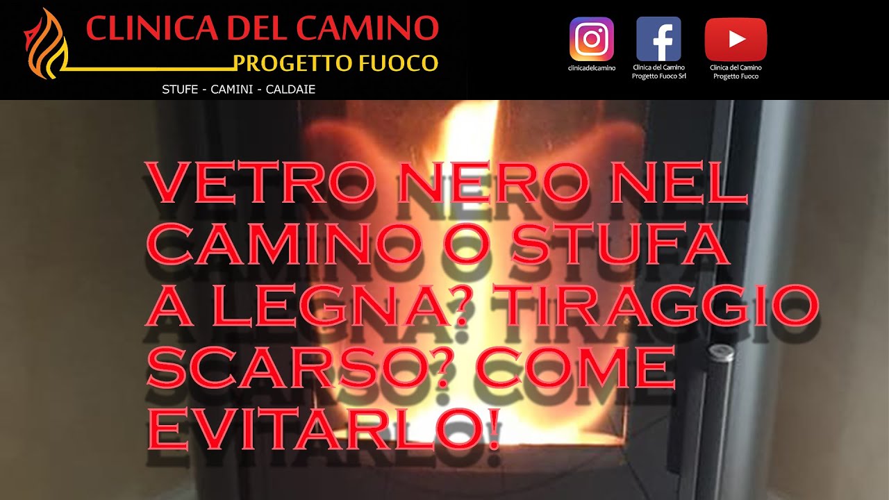 VETRO NERO NELLA TUA STUFA O CAMINO A LEGNA? TI SPIEGO PERCH&egrave; SI SPORCA VELOCEMENTE IL VERO!