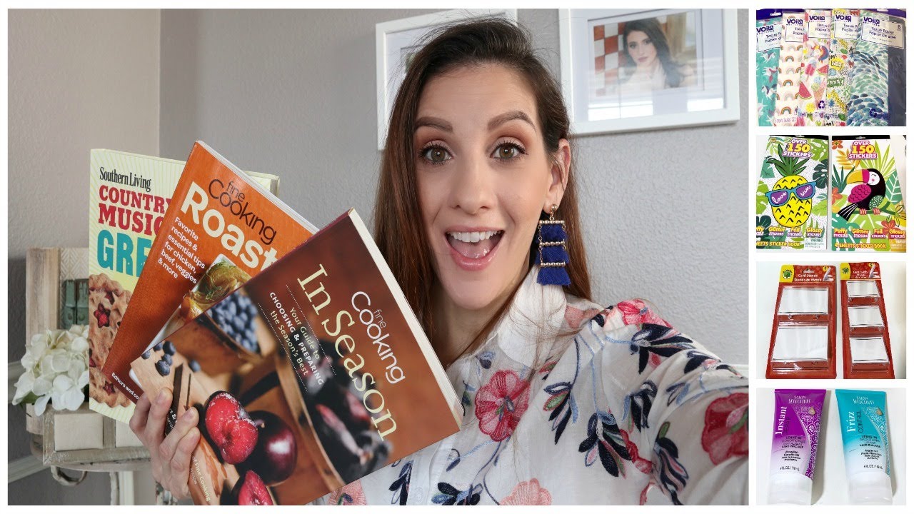 DOLLAR TREE HAUL | NEW! | BOOKS, STICKERS, TISSUE PAPER, HAIR PRODUCTS