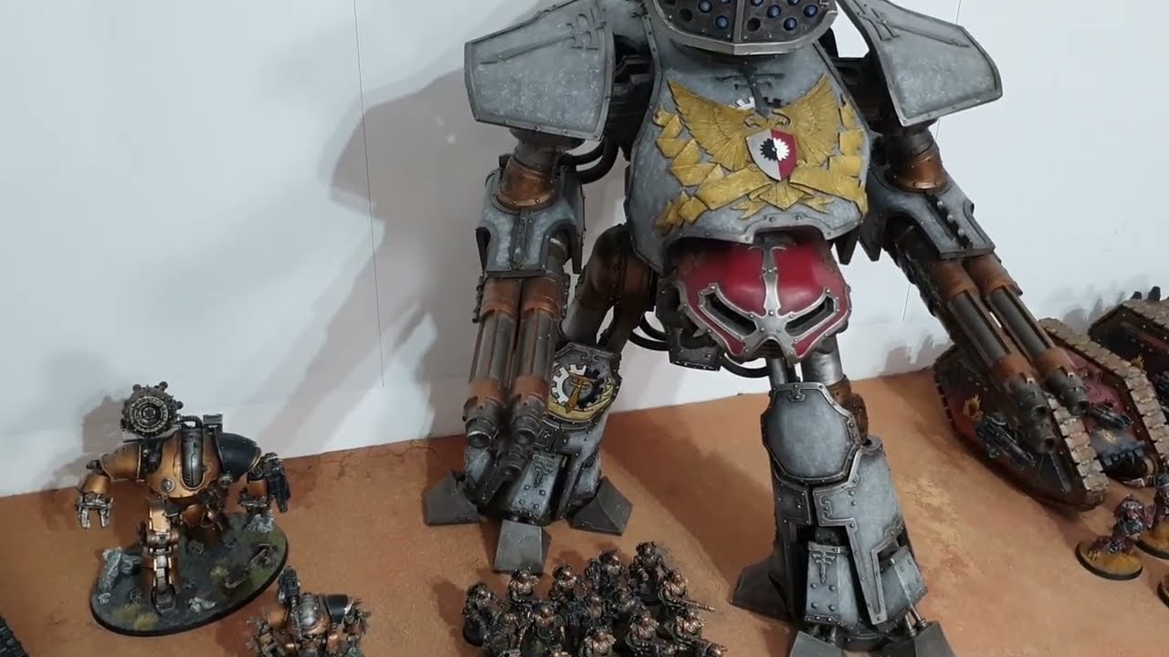 More Titans! Mechanicum vs Word Bearers, Warhammer Horus Heresy battle report
