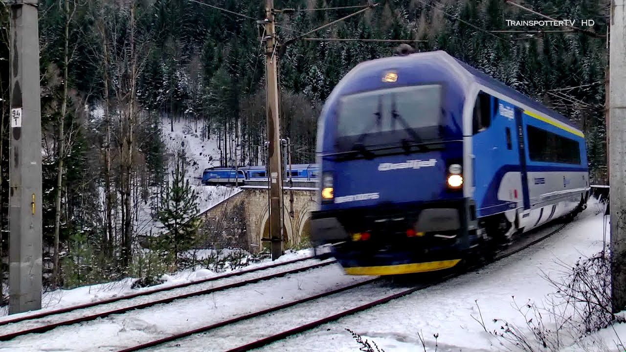 Schnee, Schnee, Schnee! Die Semmeringbahn im Januar 2015