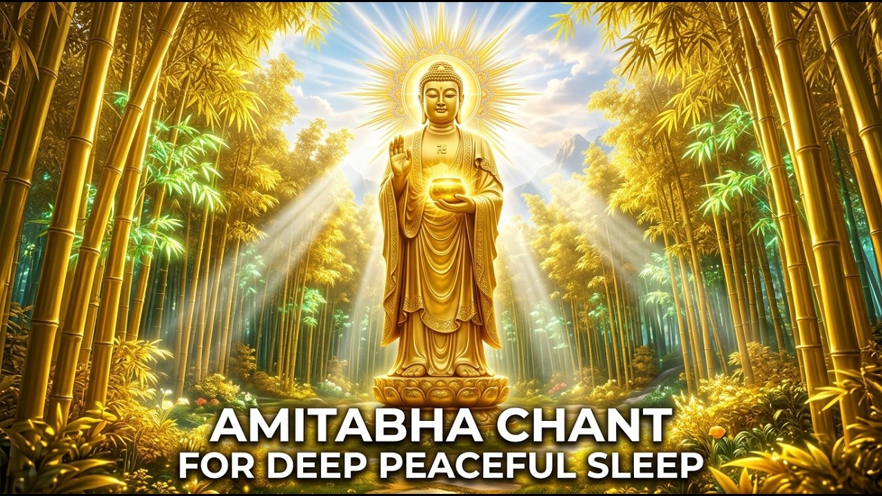 Niệm Nam Mô A Di Đà Phật Trước Khi Ngủ – Amitabha Chant for Deep Peaceful Sleep