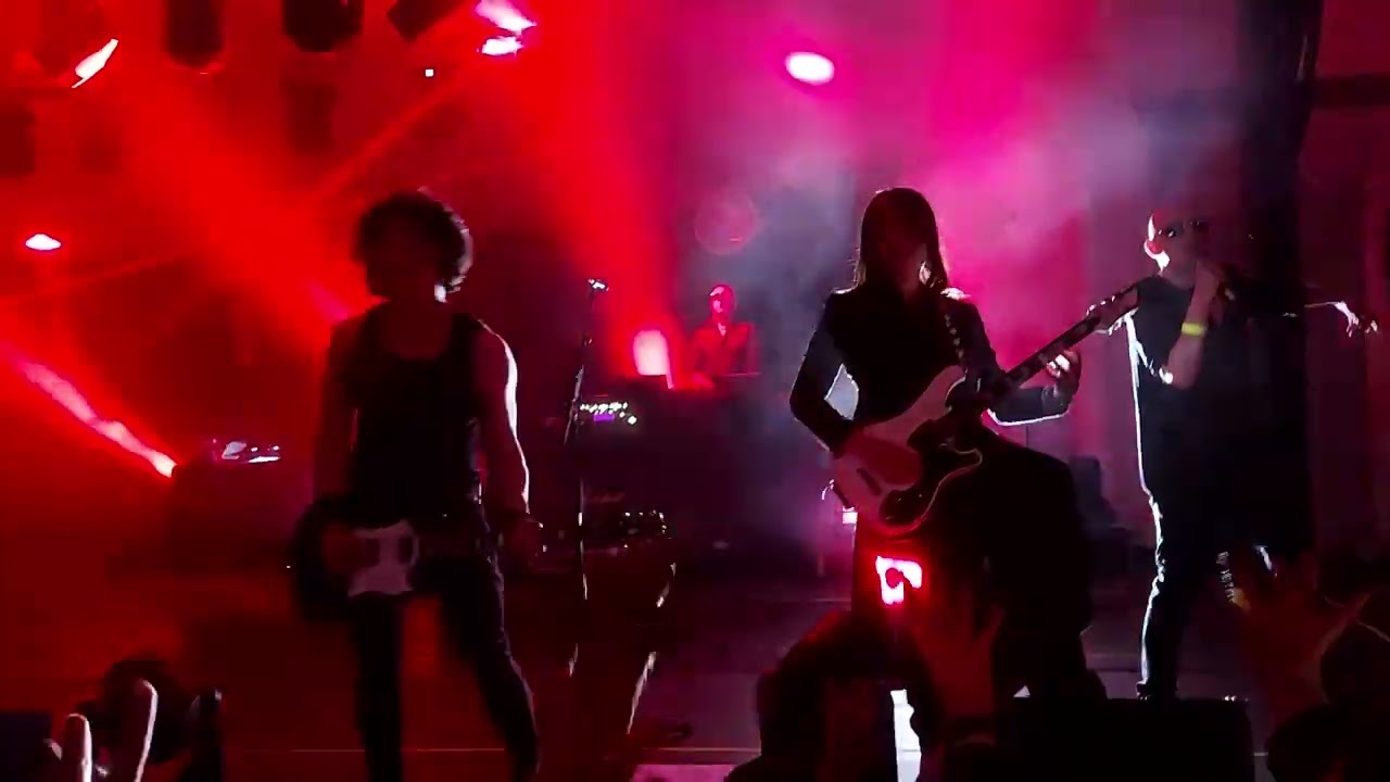 The sisters of mercy live at glasgow kelvingrove bandstand 15/8/25