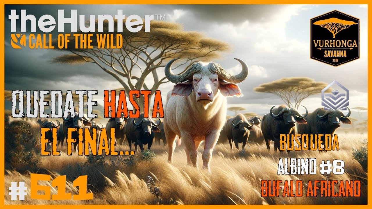 QUÉDATE HASTA EL FINAL... BÚFALOS AFRICANOS CON LA PISTOLA SUNDBERG .454 | 🦌theHunter: CotW #611