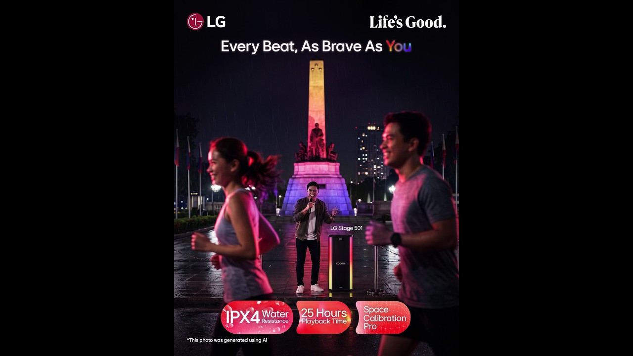 This National Heroes Day, celebrate bravery with LG Stage 501!