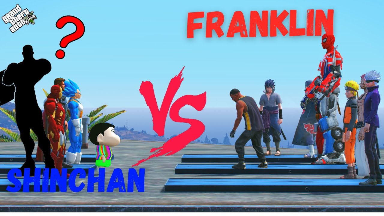 Franklin Challenges Shinchan BUT Shinchan Has A SECRET SUIT! 😳⚡ | GTA 5 Malayalam