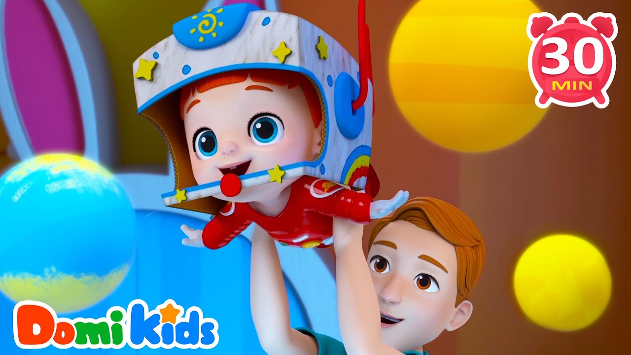 Whee! Rocket Ship Fun with My Family🚀| Fun Family Songs | Sing Along with Domi Kids