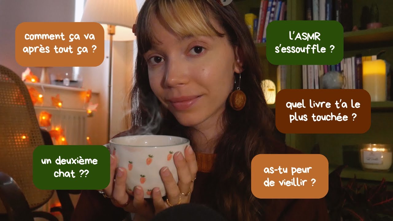 ASMR | FAQ cosy et chuchotée au coin du feu
