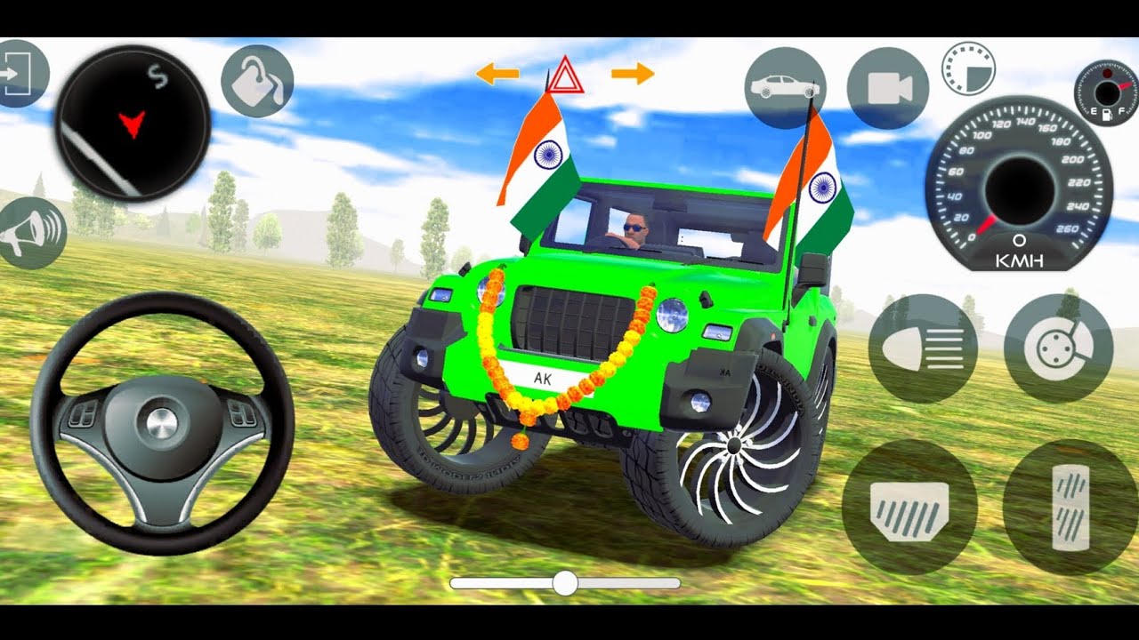 Modified Mahindra Thar😈Games:Indian Thar (Gadi Wala Games) Car Game Android Game - Android Gameplay