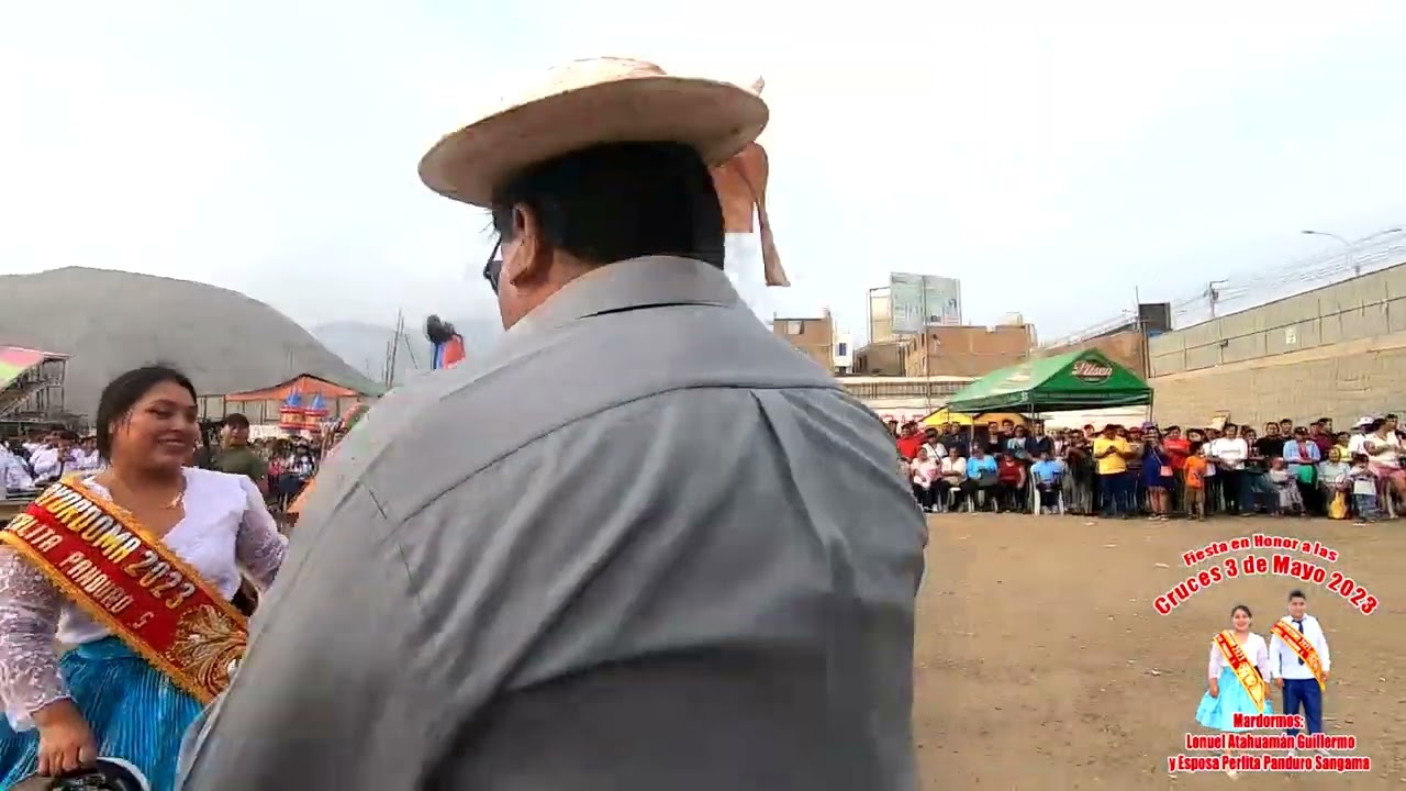 FIESTAS DE LA CRUSES DE MAYO - CP BELLAVISTA PAUCARTAMBO 2023 LEONEL ATAHUAMAN Y PERLITA PANDURO  C3