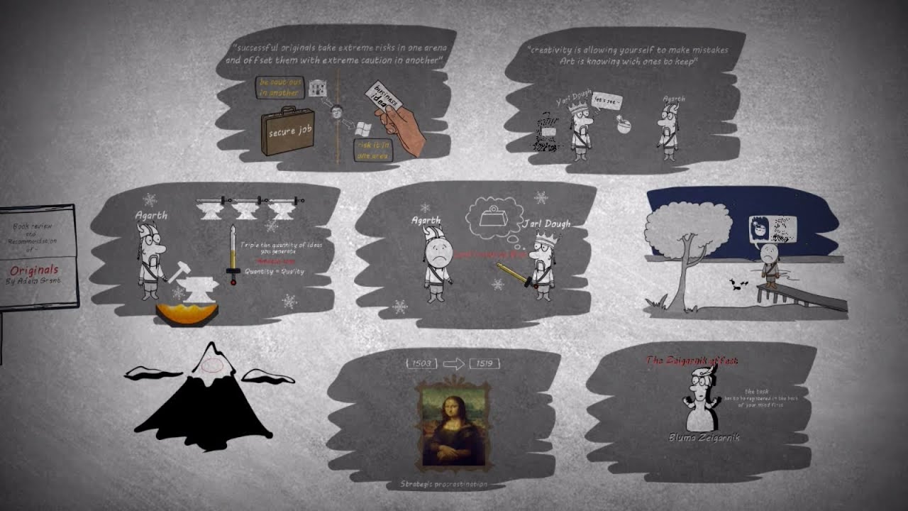 ORIGINALS: HOW NON-CONFORMISTS MOVE THE WORLD BY ADAM GRANT | ANIMATED REVIEW