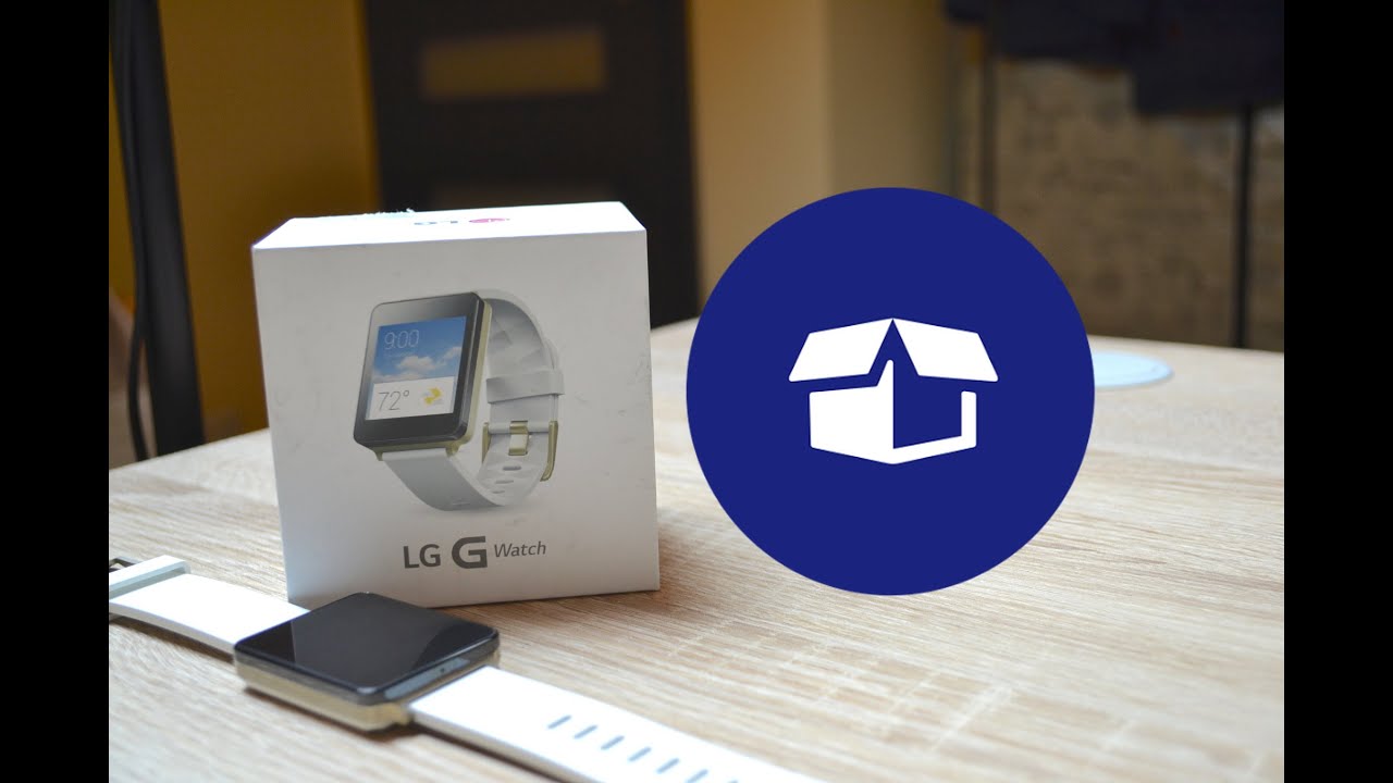 LG G Watch - Rozpakowanie Unboxing PL #AndroidWear