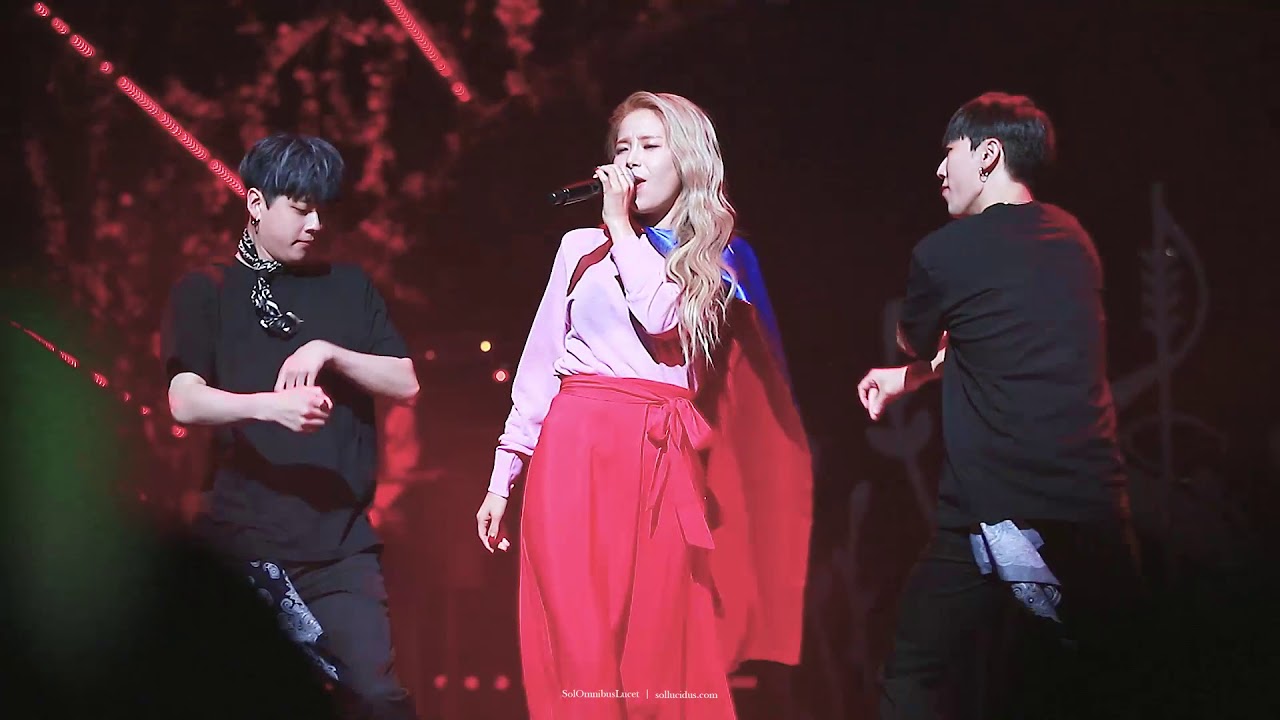 180616 솔라감성콘서트 in 부산 마마무 솔라 HONEY BEE