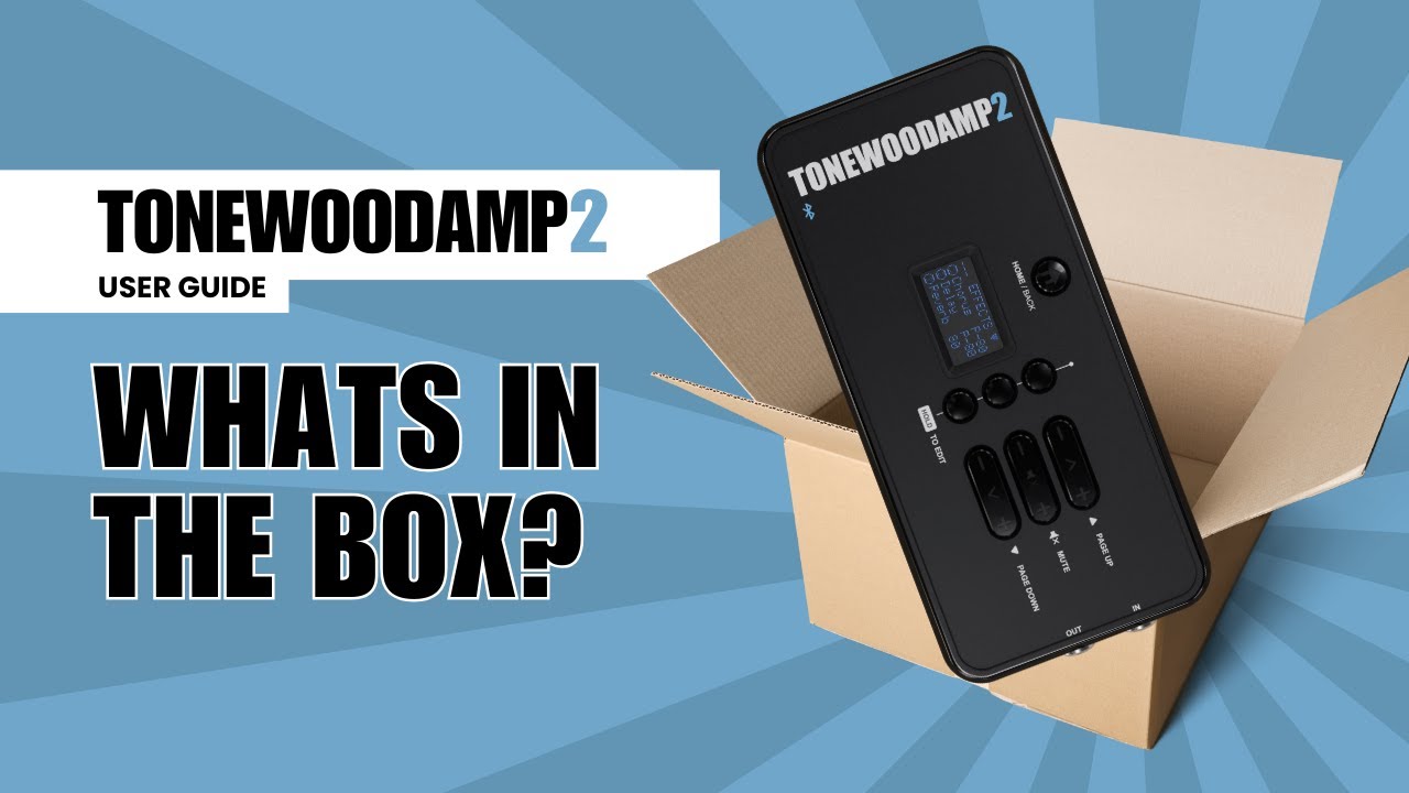 What's in the ToneWoodAmp2 box - ToneWoodAmp2 User Guide