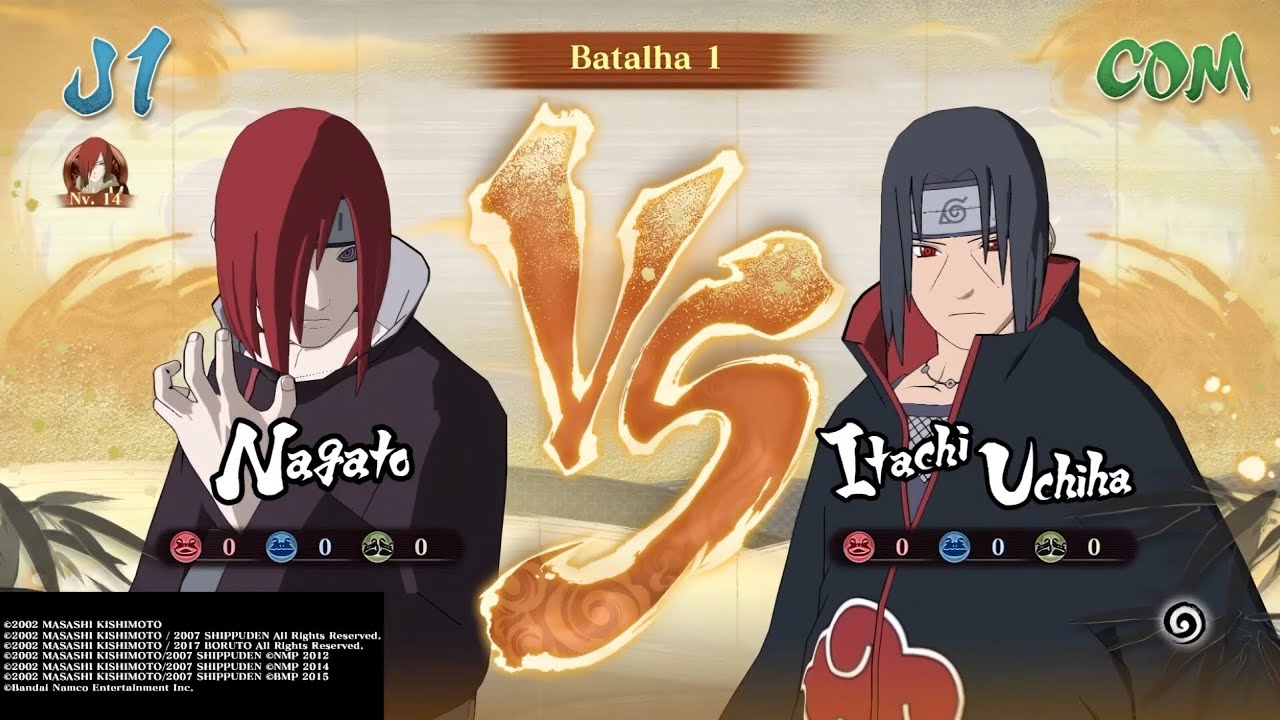 Nagato Vs Itachi | Naruto Storm connections
