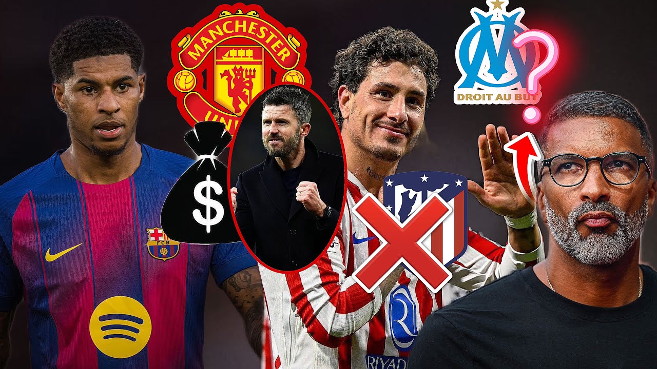 🚨Manchester United ferme porte Rashford ( no négociable) , Rennes bloque Beye à L’OM, 