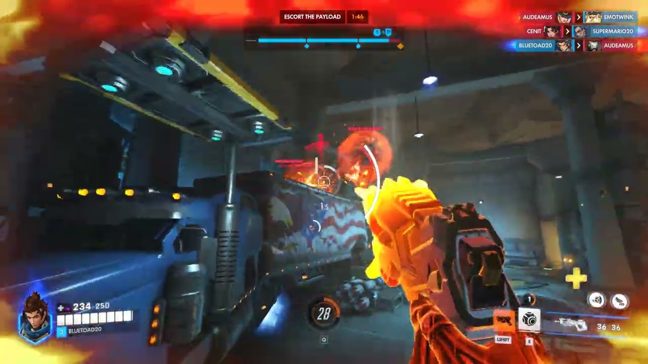 Overwatch Clip - Sweaty Emre Cart Gameplay