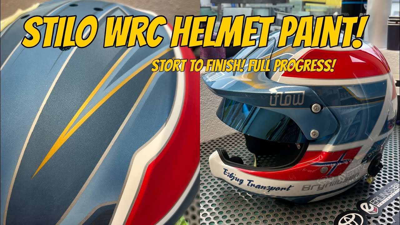 How to Paint a Helmet step by step - Multitalent TV Vlog207