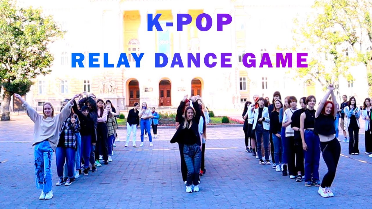 [IN PUBLIC] K-POP RELAY DANCE CHALLANGE (Ukraine, Lviv)