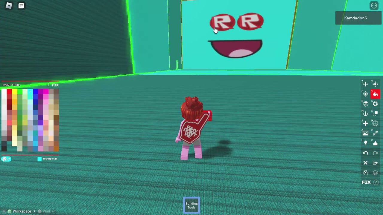 Kameron Explores... ROBLOX be crushed by a speeding wall!