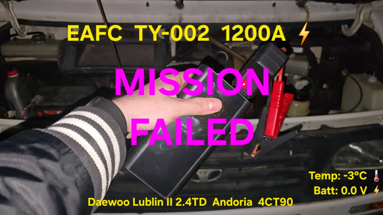 #EAFC #TY-002 vs Daewoo Lublin I 2.4TD Andoria 4CT90 #unboxing #test 