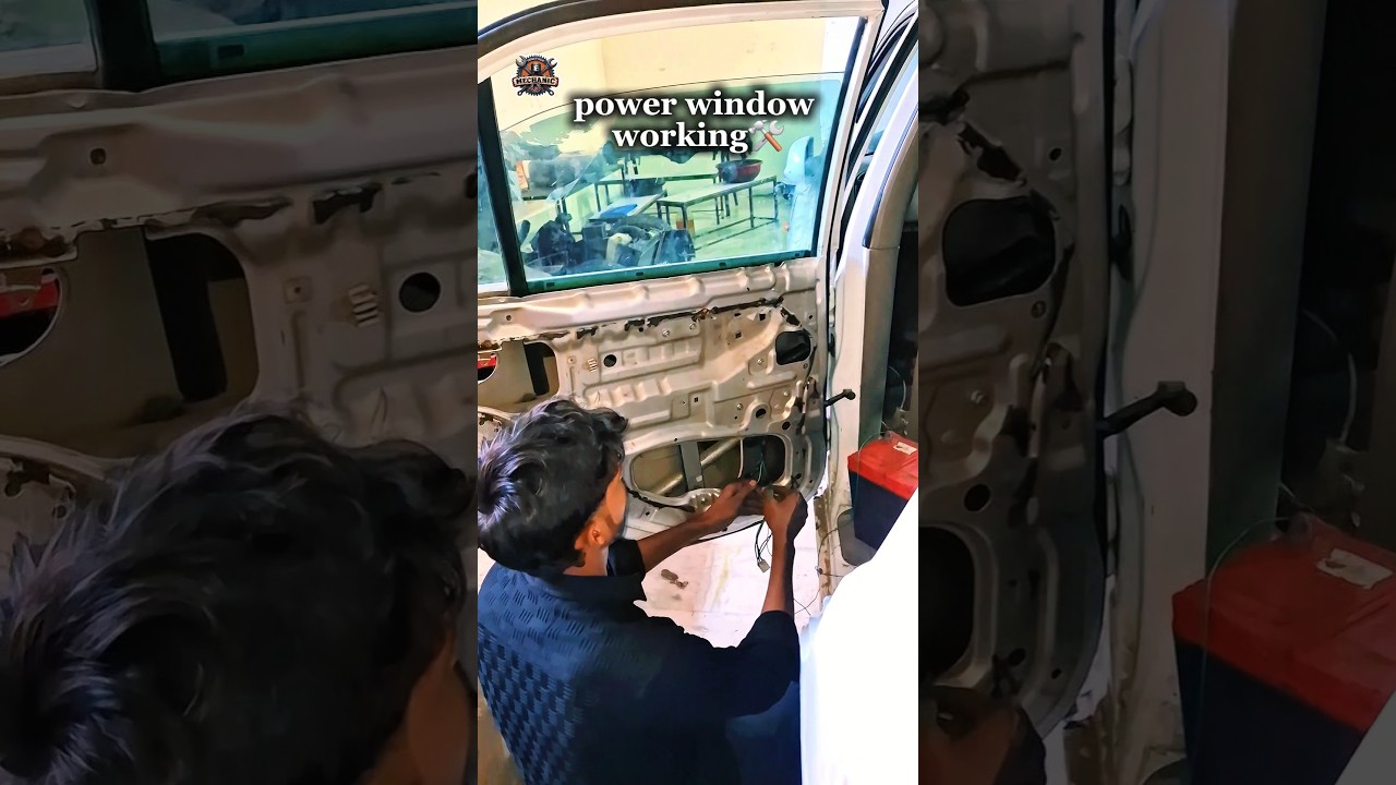 power window working🛠🚗 100kviews 