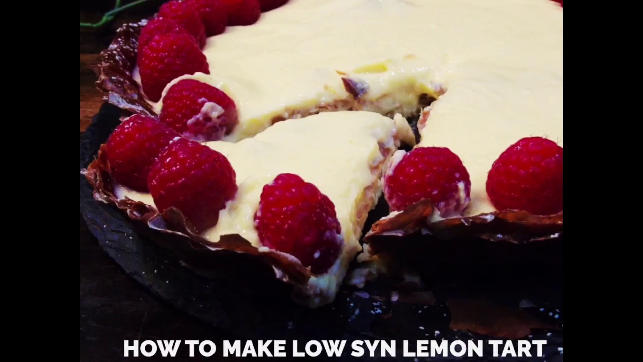 Slimming World Lemon Tart, Low Syn