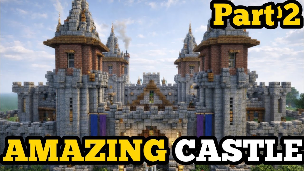 AMAZING CASTLE 🏰 INTERIOR MINECRAFT PART 2 