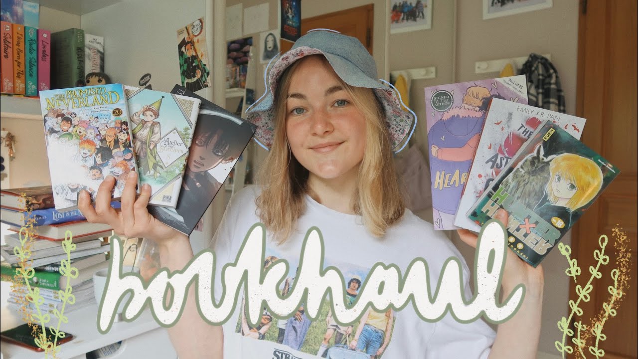 a bookhaul (toujours plus de mangas) ✨