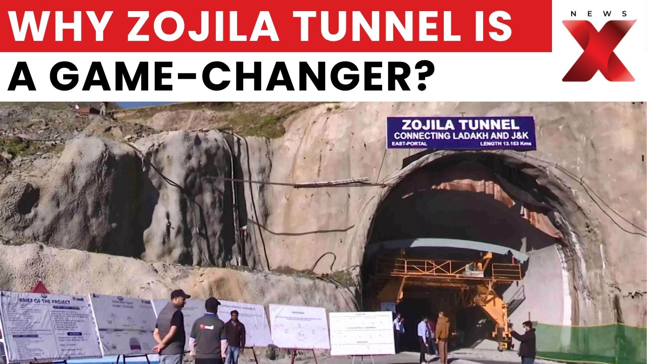 Zojila Tunnel Explained | Why The 13-Km Project Is A Strategic Breakthrough | NewsX