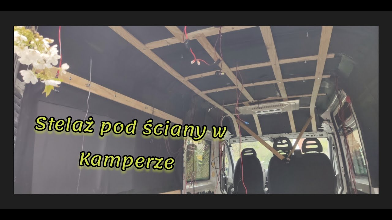 Budujem kampera, ściany, izolacja Armaflex ,Peugeot Boxer, fiat Ducato