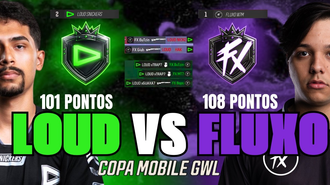 LOUD X FLUXO A BRIGA PELO TOPO! LOUD JA ESTA NO NIVEL DO FX? #freefire #loud #fluxogg