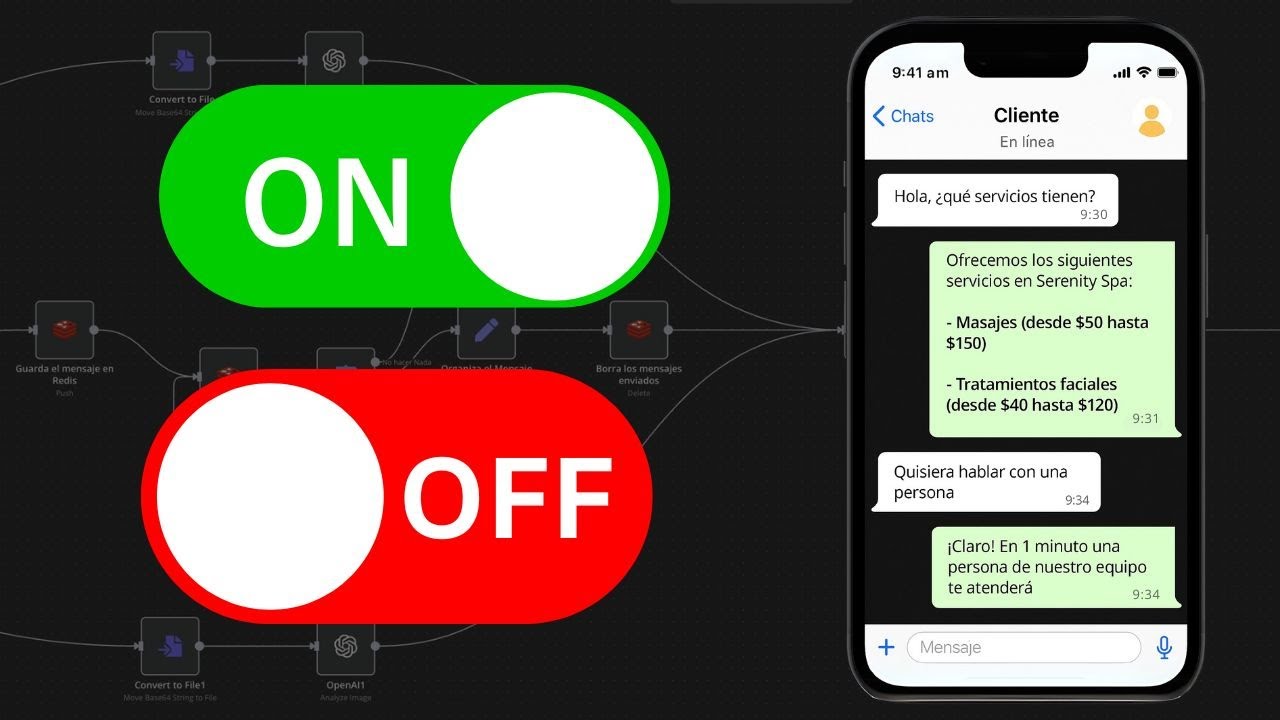 Cómo DESACTIVAR tu Agente IA en WhatsApp con n8n (Flujo Fácil)
