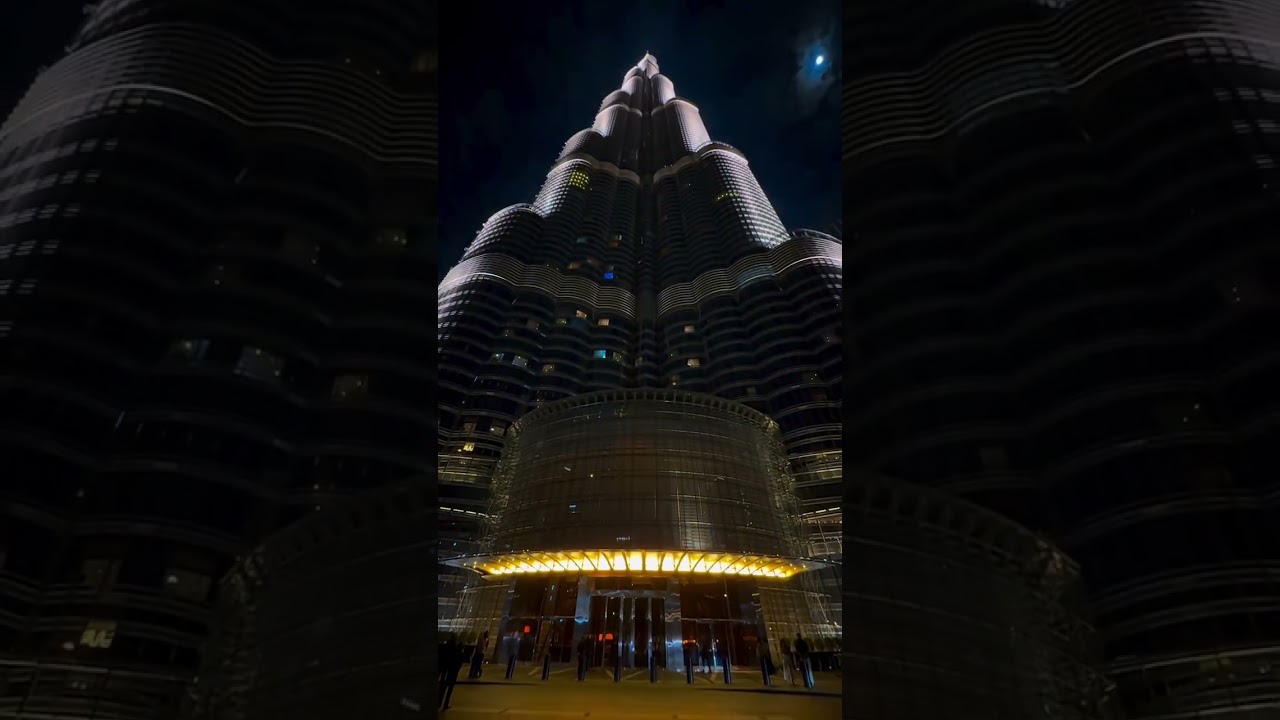 Burj Khalifa Night View 🌙 Stunning Dubai in Ultra HD