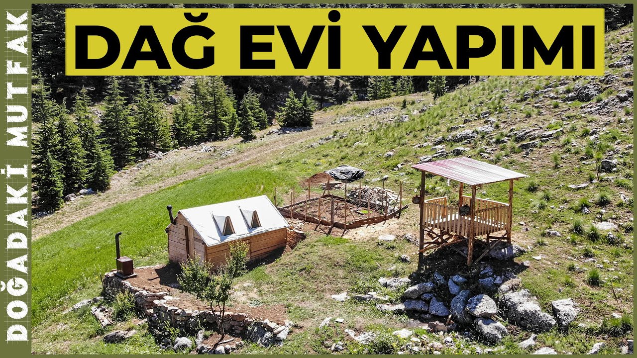 Dört Mevsimde Dağ Evi Yapımı | Başlangıçtan Bitişe Tek Videoda!