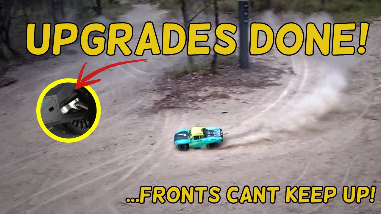 SCT 2WD RC FIXED (nearly) & RIPPING! 🔧⚡ New Rear Tyres, Servo Saver & 3S Power at the MTB Track