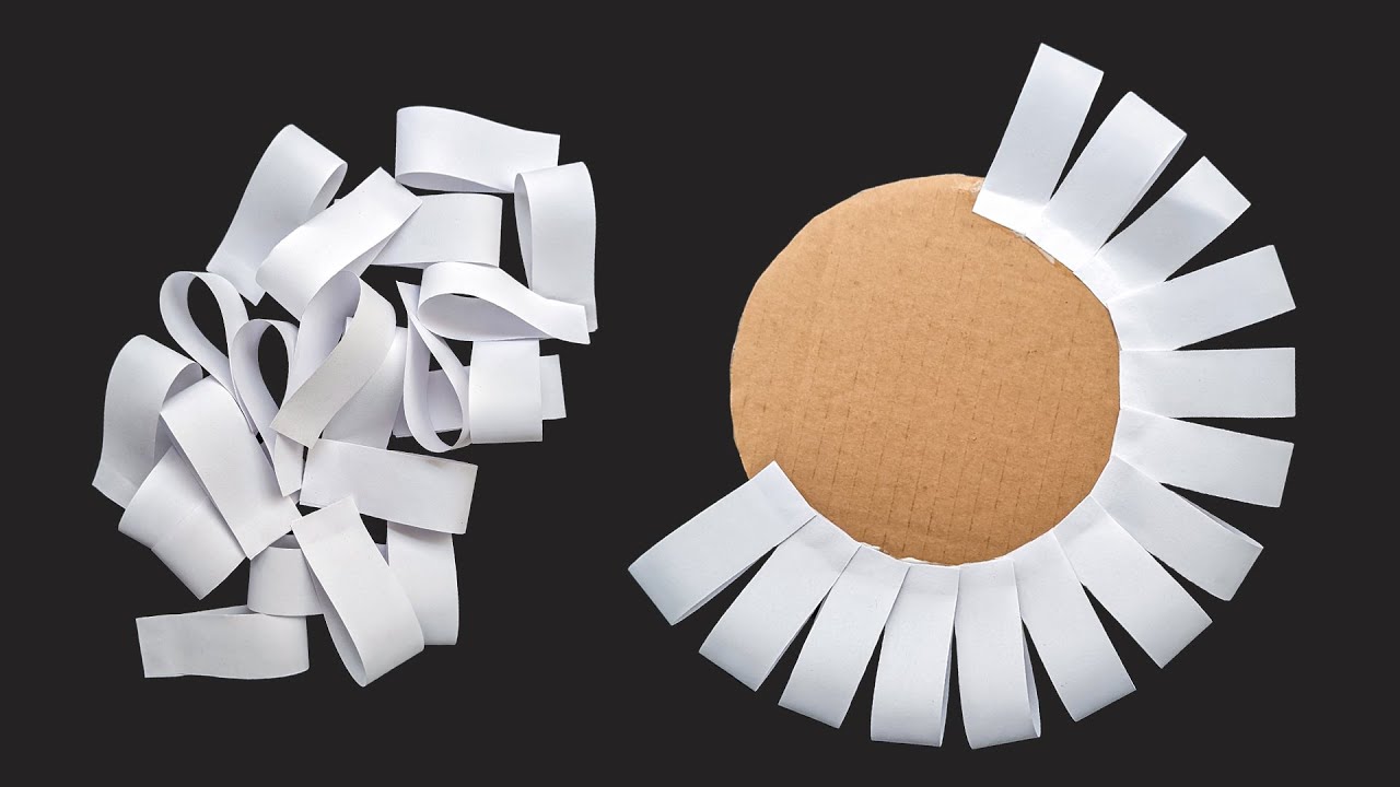 Beautiful & Easy Paper Wall Hanging/ DIY Paper Craft For Home Decoration/ Unique Paper Wall Mate