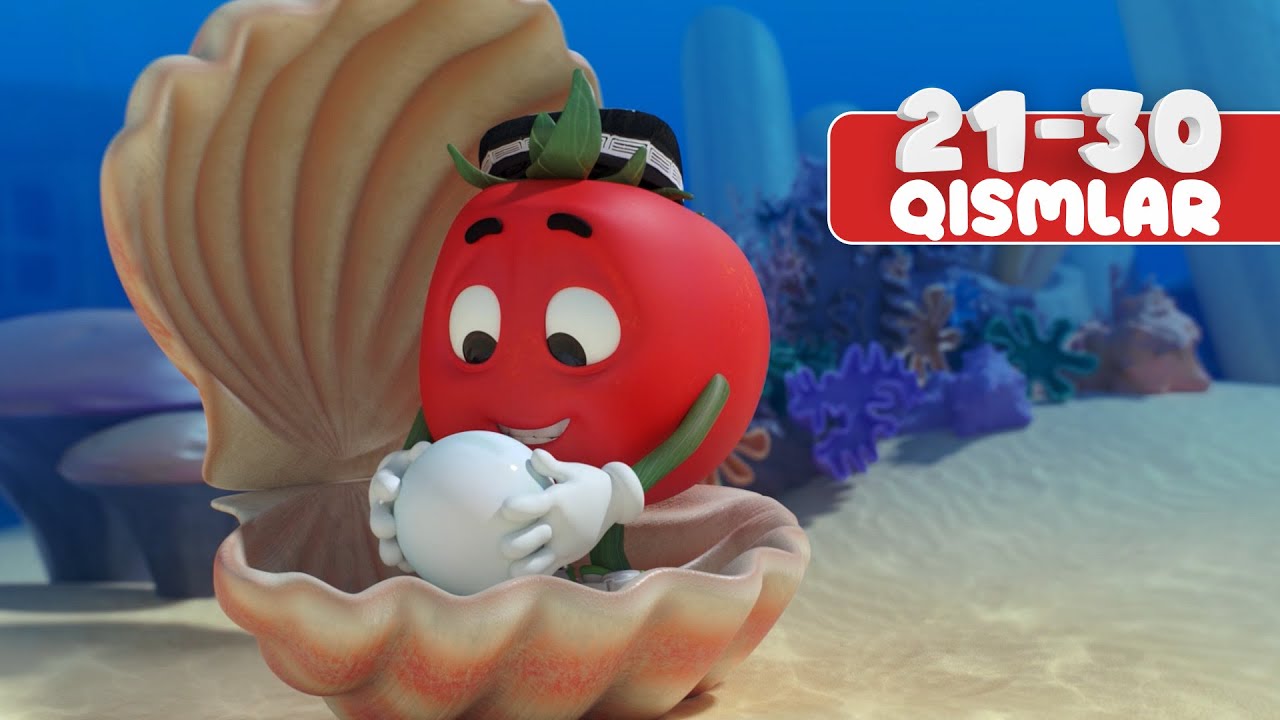 🍅 Pomidor Do’ppi | Bolalar uchun multfilm | Qismlar to'plami 21-30