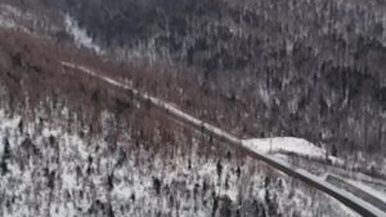 哈尔滨-雪乡 亚雪公路下过雪之后，很滑，自驾的朋友一定小心，尤其是南方小伙伴，没有雪地驾驶经验的。 元旦有档期，欢迎预约#中国雪乡 #冬天来一场雪地穿越旅行 #哈尔滨旅游攻略 #哈尔滨冰雪...