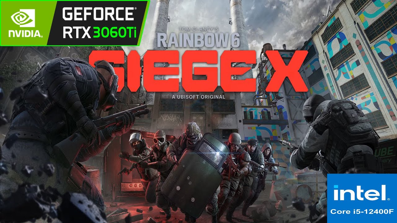 Tom Clancy's Rainbow Six Siege X on RTX 3060Ti || 1080p, 1440p Ultra Settings