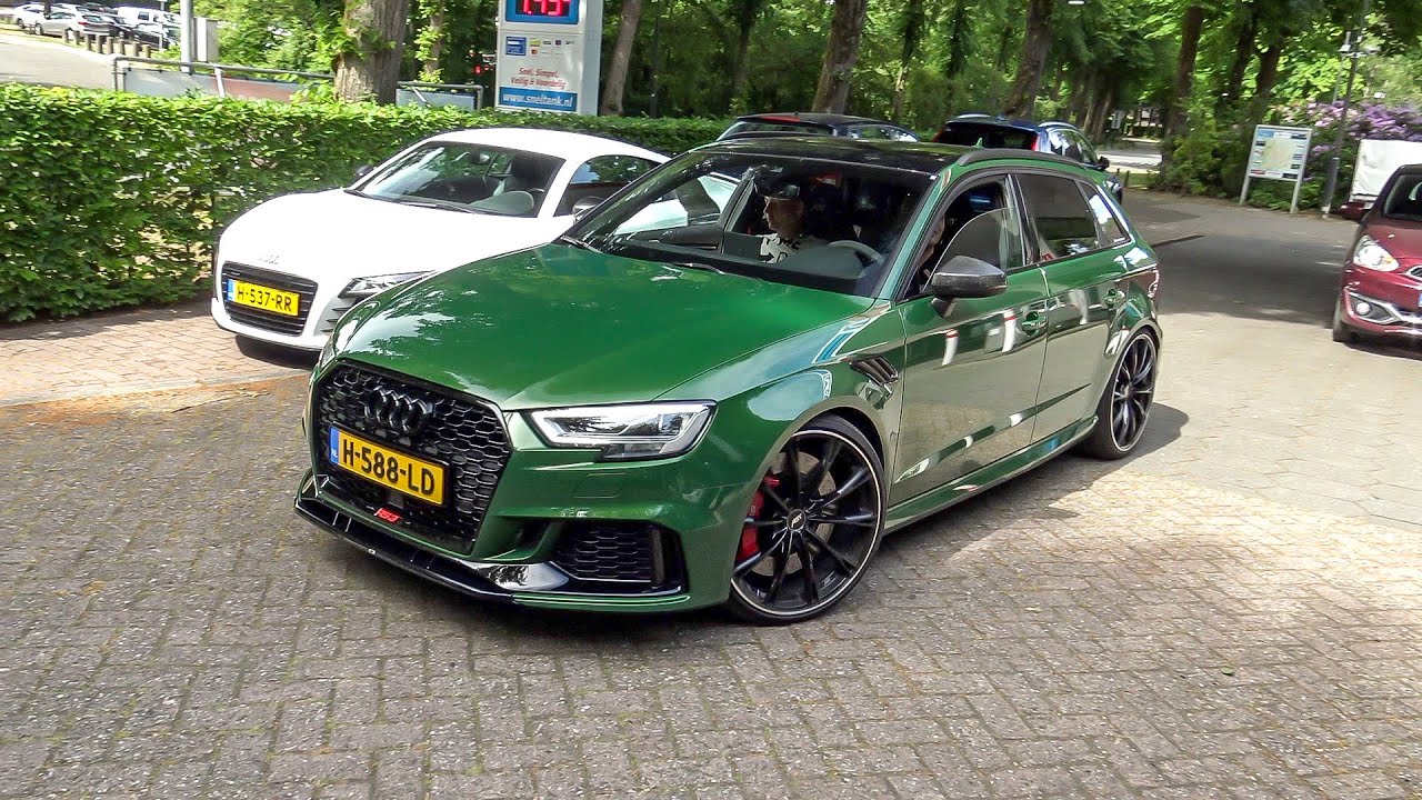 500HP ABT Audi RS3 8V Sportback - LOUD Accelerations & Launch Controls !