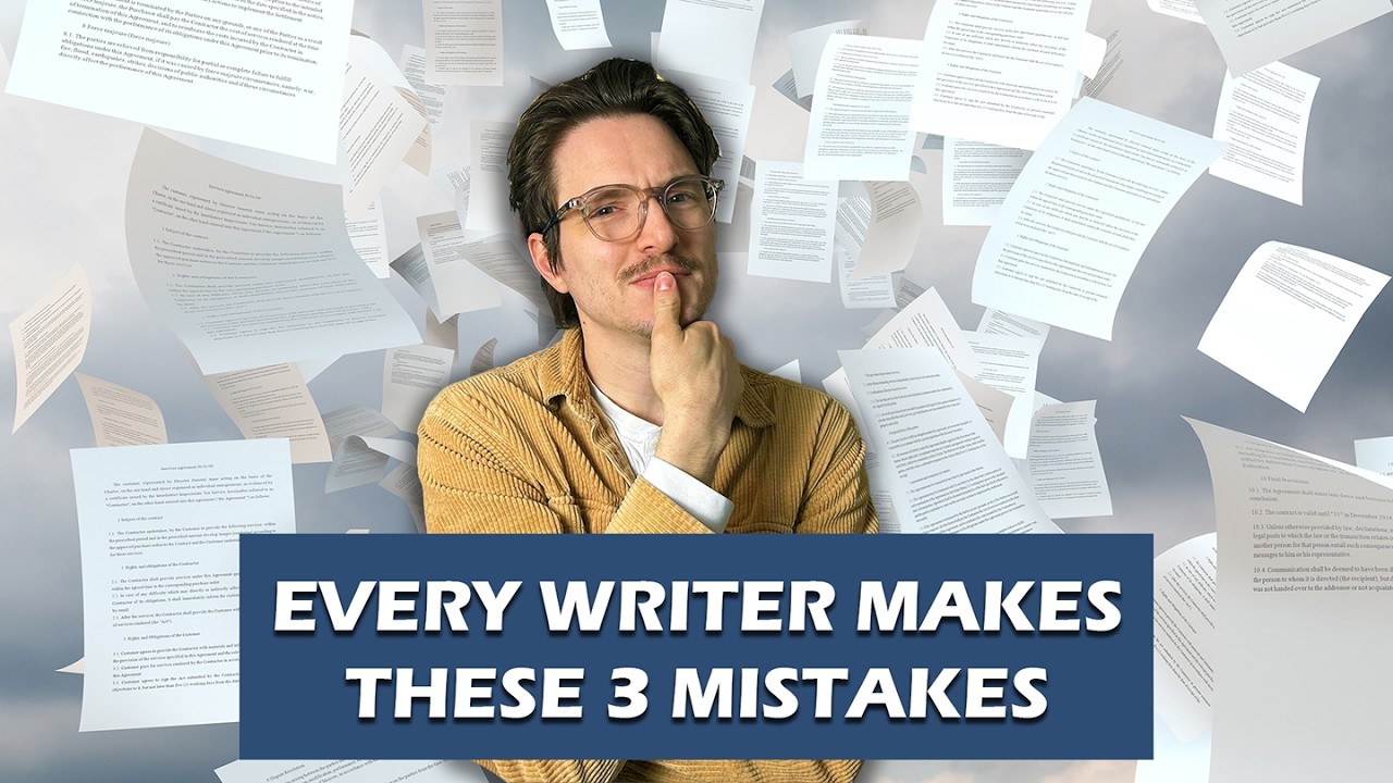 I Edited 30 Manuscripts Last Year. EVERY Writer Made These 3 Mistakes.