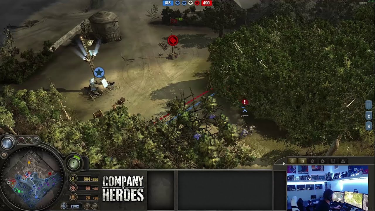 Company of Heroes 1 | 3v3 Hegderow Siege Leaderboards 2025 | Live Gameplay by Terror|RunIntoMySkills