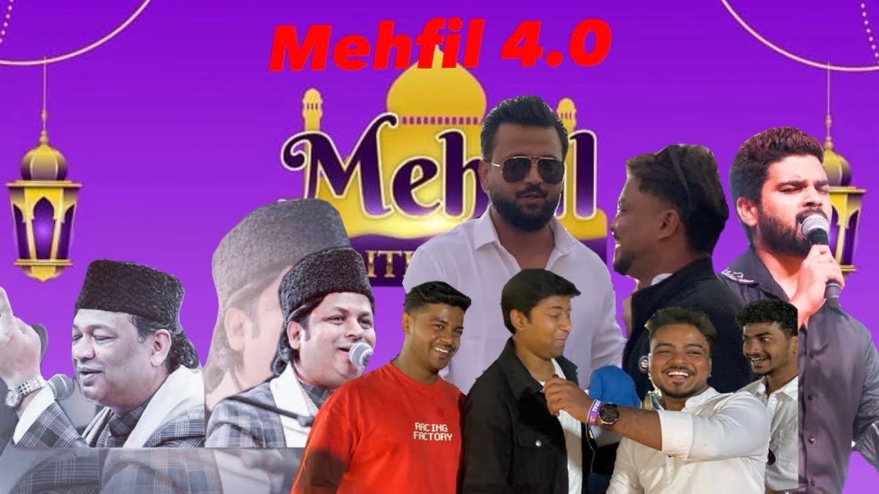 Mehfil 4.0 vlog @suhailrasool0  full raw video #bangalore #event #viral #support #vlog 