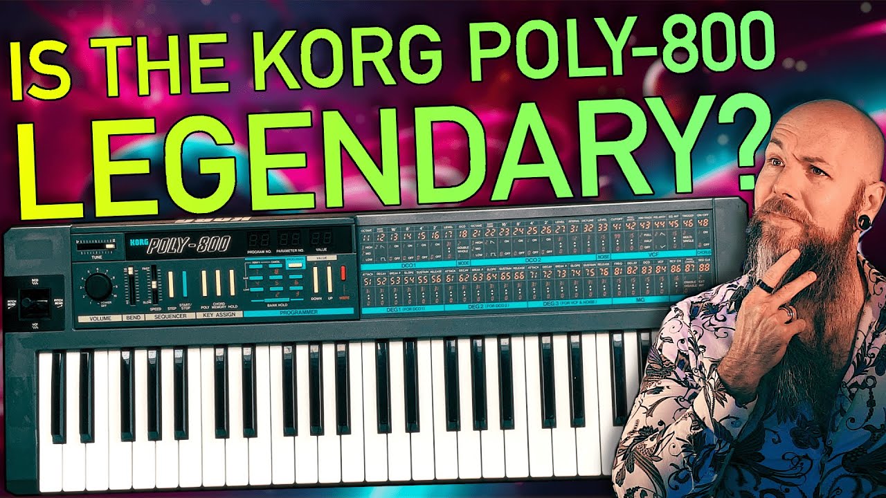 Is the Korg Poly-800 a Legendary Synthesizer?