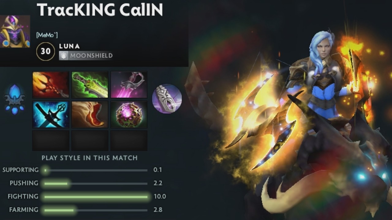 MAGIC LUNA OFF LANE | The Best Damage Dealer | dOTA gAMEpLAY