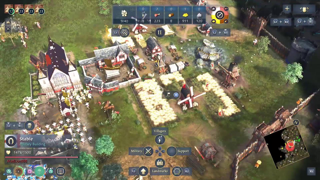 Age OF Empires 4  livestream PS5 60fps