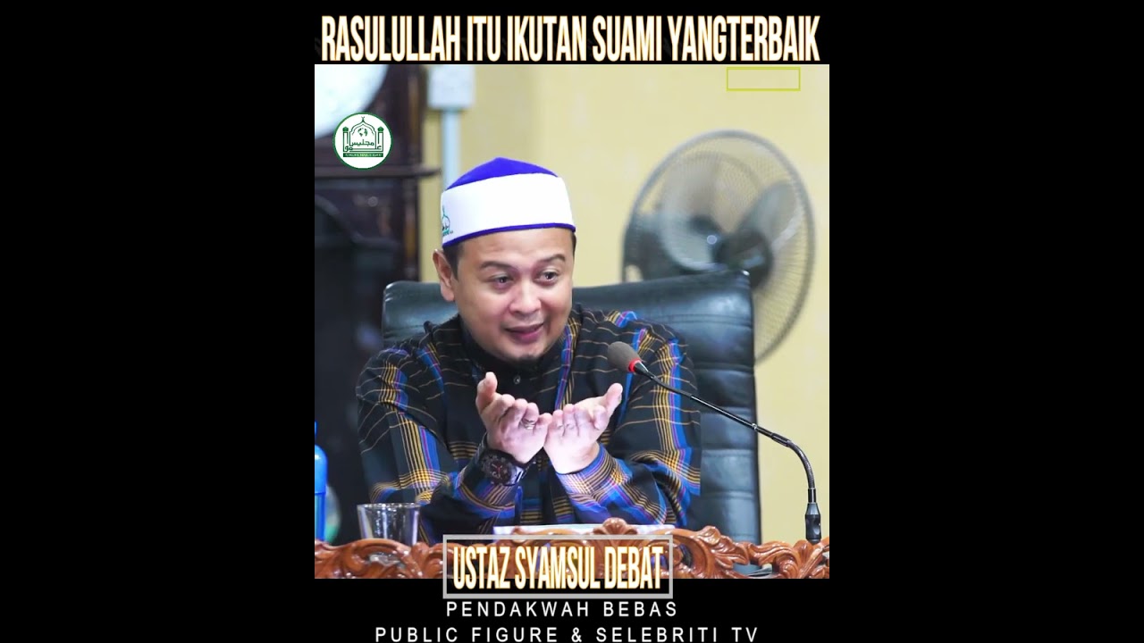Syamsul Debat ᴴᴰl RASULULLAH ITU IKUTAN SUAMI YANGTERBAIK